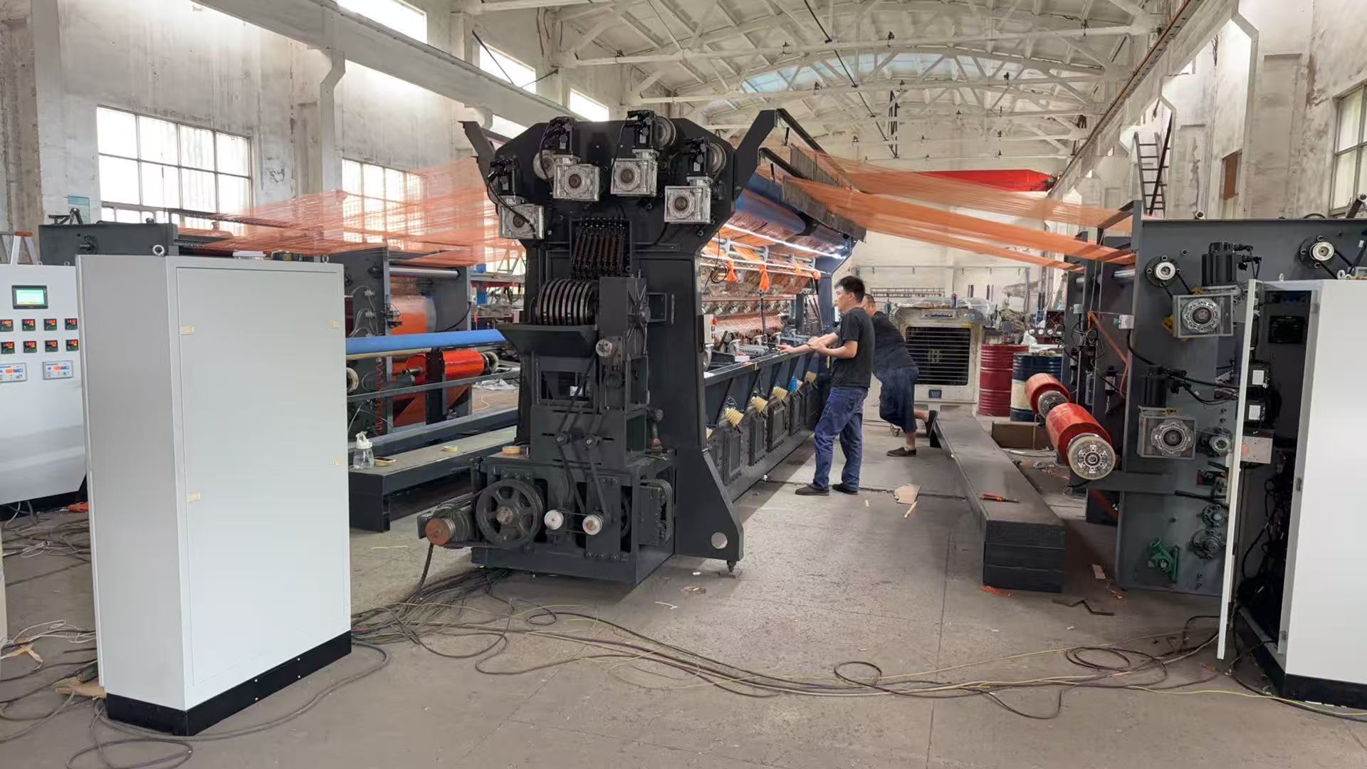 najnowsza sprawa firmy na temat Double Needle Bed Warp Knitting Machine for Industrial Textile Manufacturing