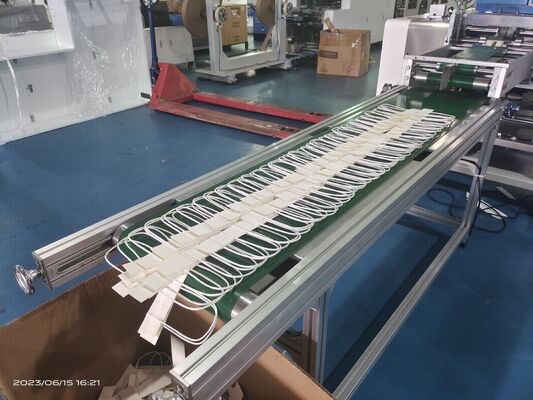 Automatic 10F Water Glue Twisted Paper Handle Making Machine Precise Control Strong Bonding For Paper Bag Handles